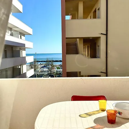 Se064 - Senigallia, Comodo Trilocale A 50mt Dal Mare 